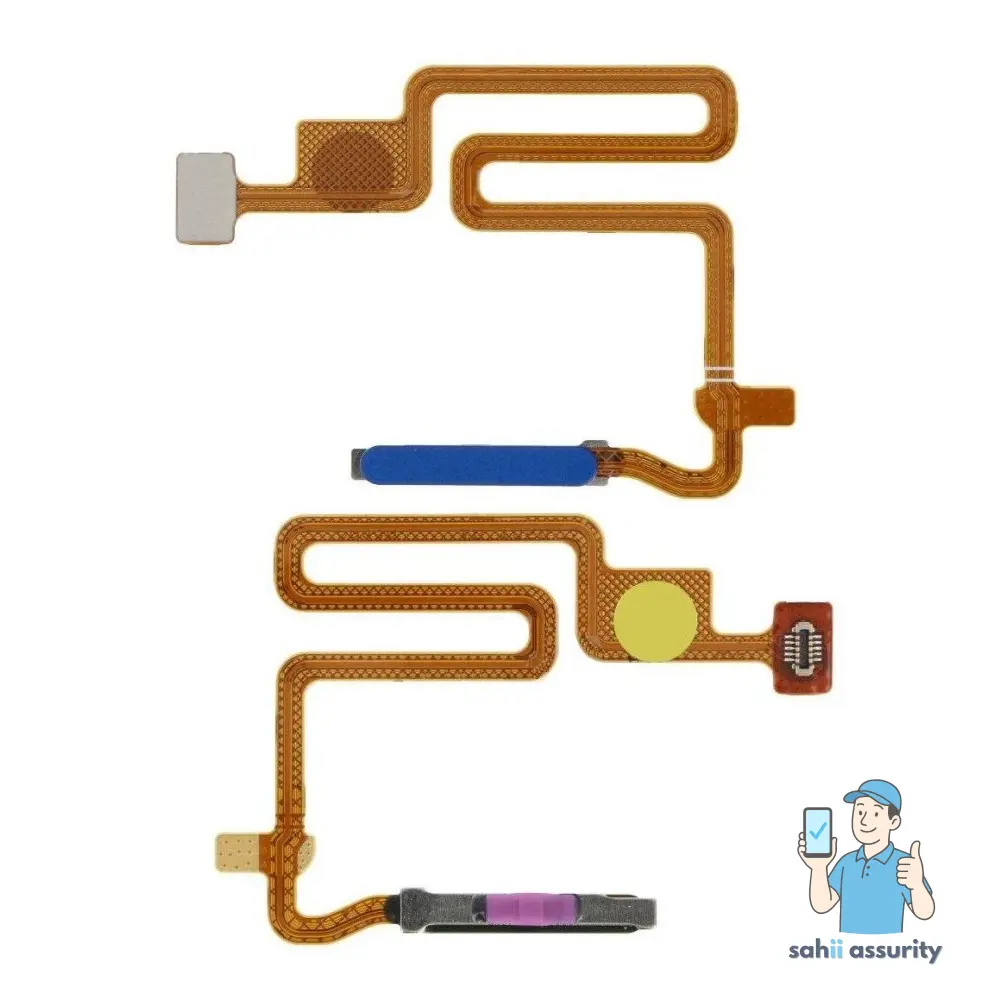 Fingerprint Sensor with Flex Cable for Realme 8 5G Blue